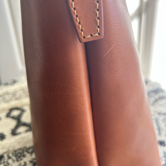 Dooney & Bourke Brown Leather Hobo Bag - Picture 6 of 16